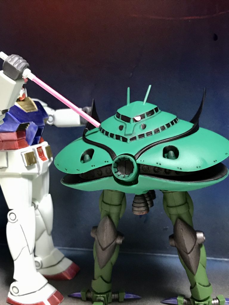 やらせはせんぞ！ あ、グサリ…
（実はちっちゃい）