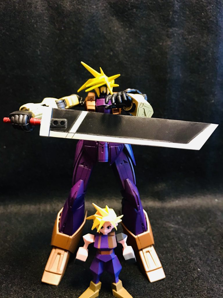 リメイクのようなリアル路線ではなく、オリジナルのポリゴン感を目指して作成しております^_^