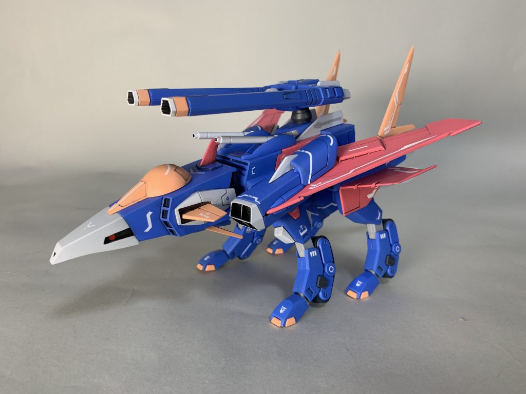 メインは1/220Gアーマーと1/144バクゥのミキシングです。