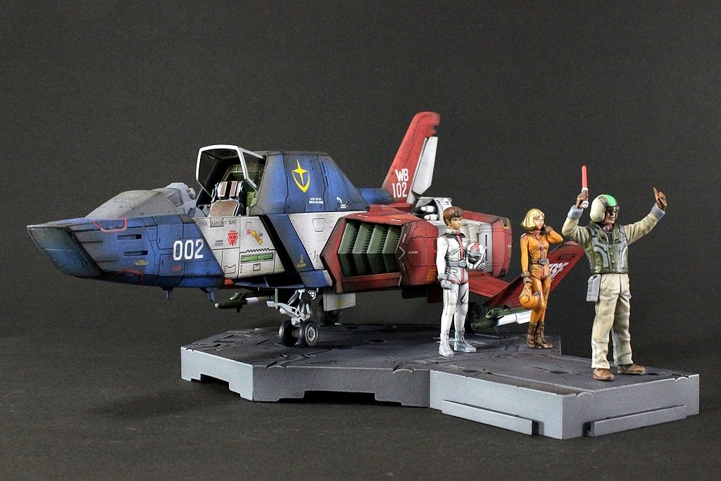 UCハードグラフコアファイター1/35ウェザリング–3枚目/制作者：matever1.5 まてや