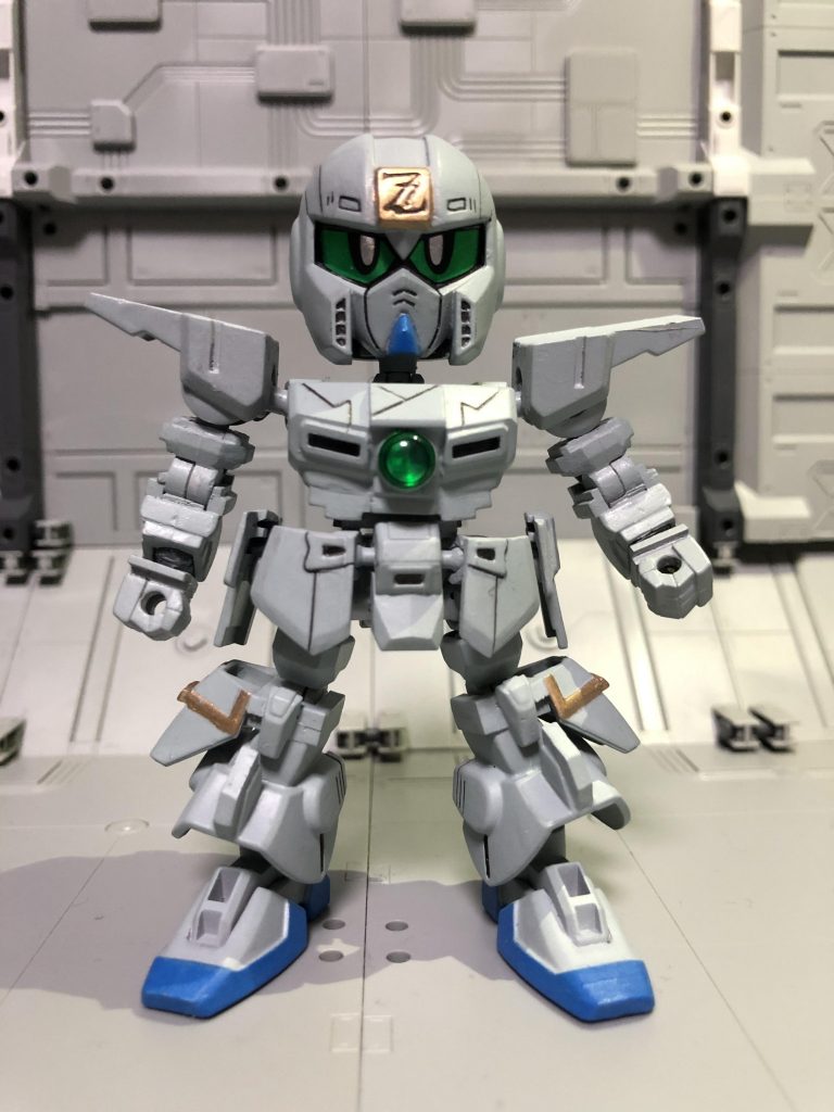 軽装状態、正面。