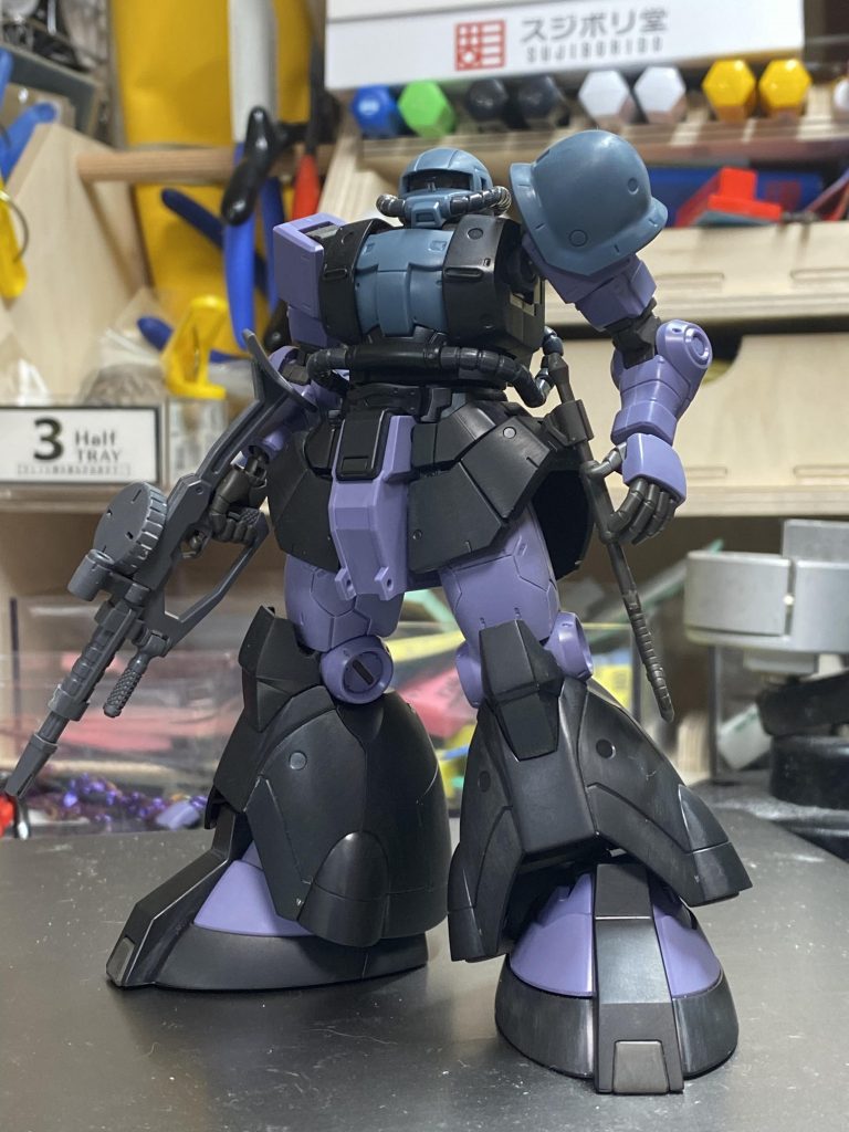 素組状態。この時点でカッコいい😊