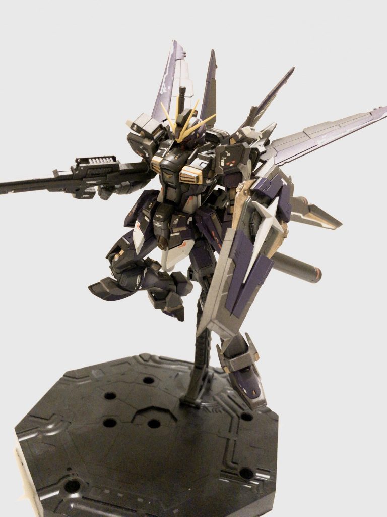 中々上手くいきませんでしたがRGはキットのクオリティが高くてカッコいいですね、もう少し上手に組める様に頑張ります😂最後まで見て下さりありがとうございました😊✨