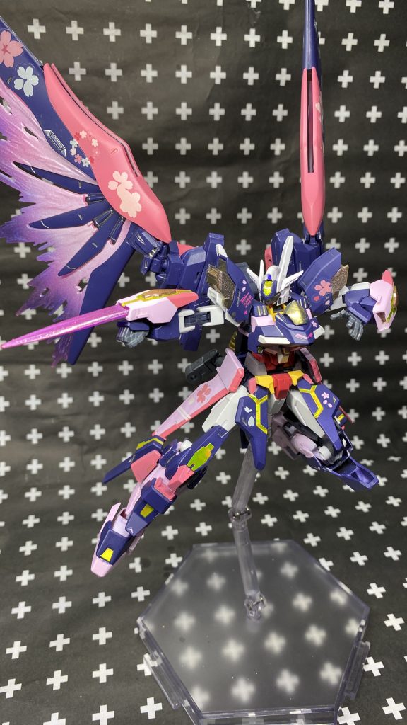 最後に種ポーズっぽいポーズで〆。