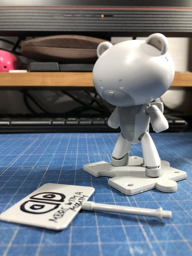 パチ組み。
「饒舌な傭兵」