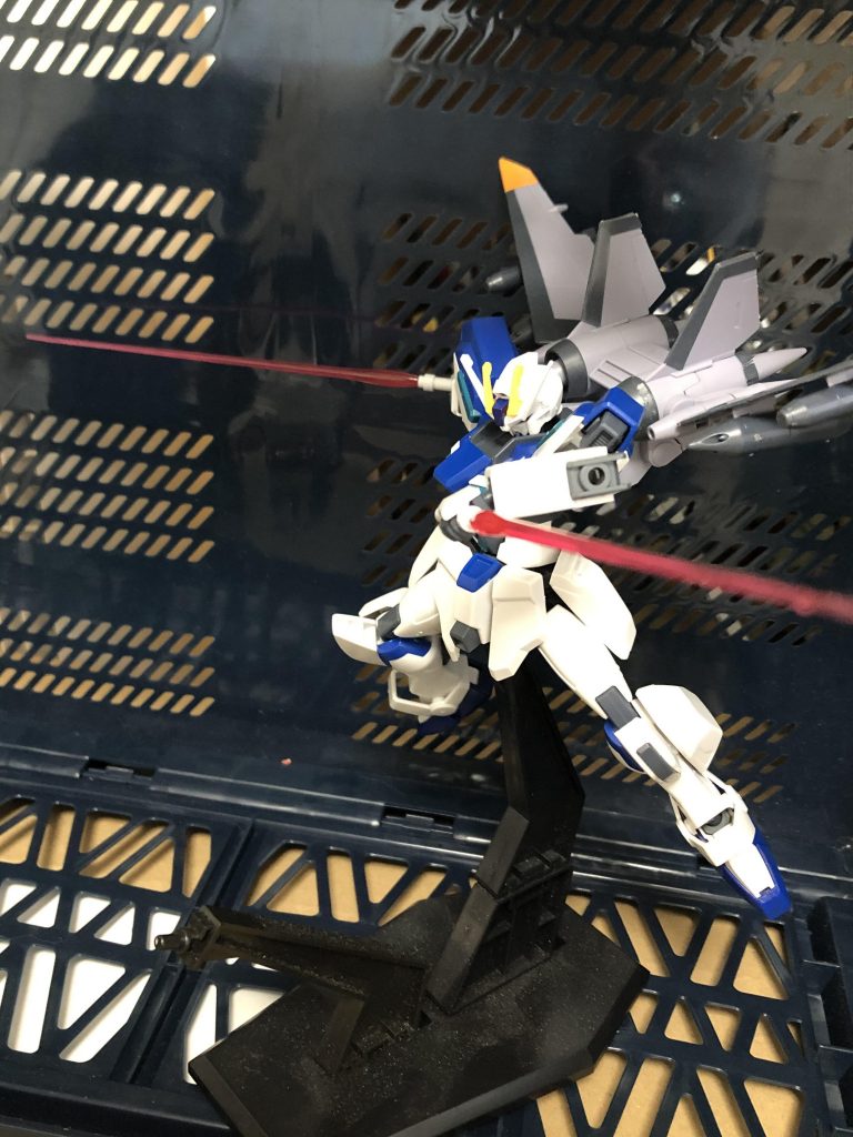 某セイバー戦でのポーズでパシャリ