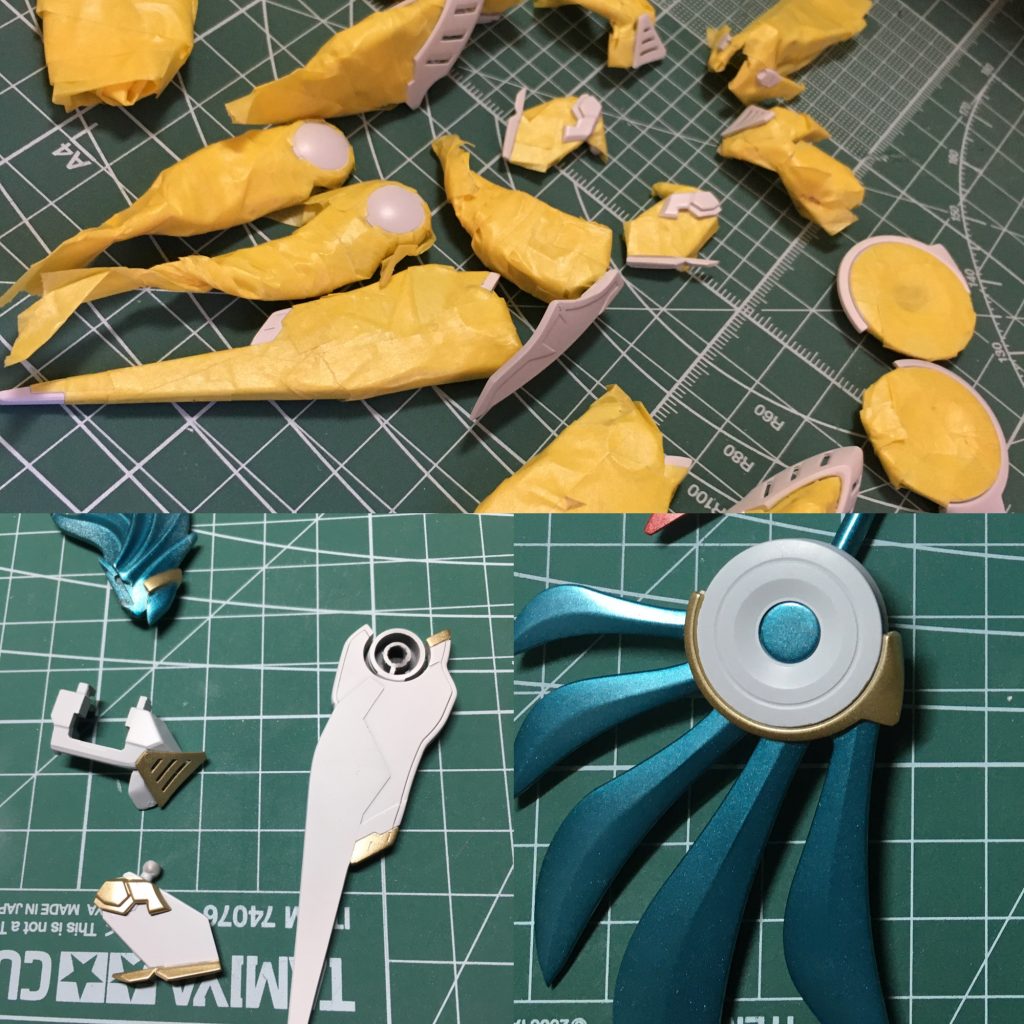 マスキング風景、なかなかに楽しかったです笑