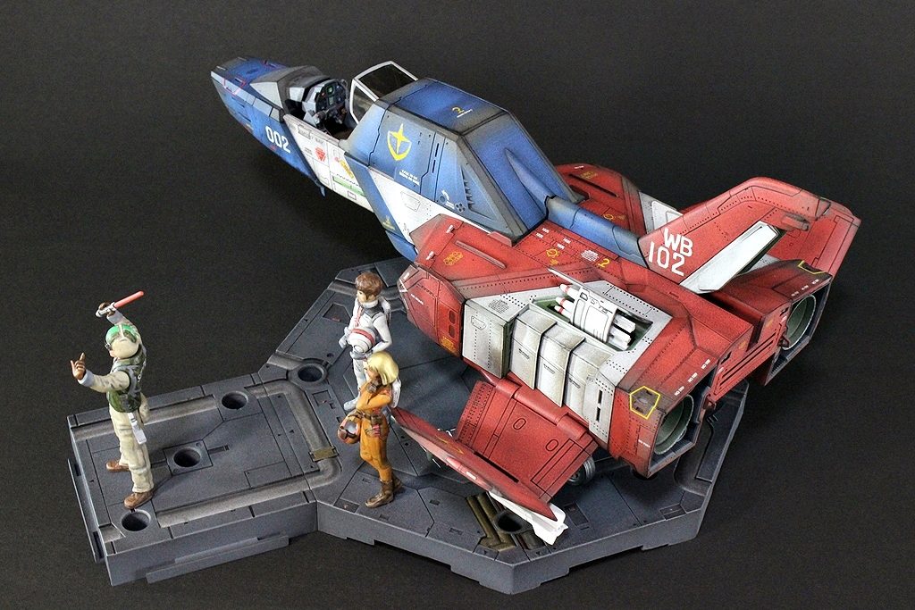 UCハードグラフコアファイター1/35ウェザリング–5枚目/制作者：matever1.5 まてや