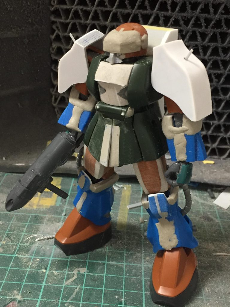 全ての始まりは地球連邦軍の水泳部(UCまで)コンプしようぜ！！！と思ったのが最初．ならばこいつは外せまい，資料集めから難産でした(:3_ヽ)_