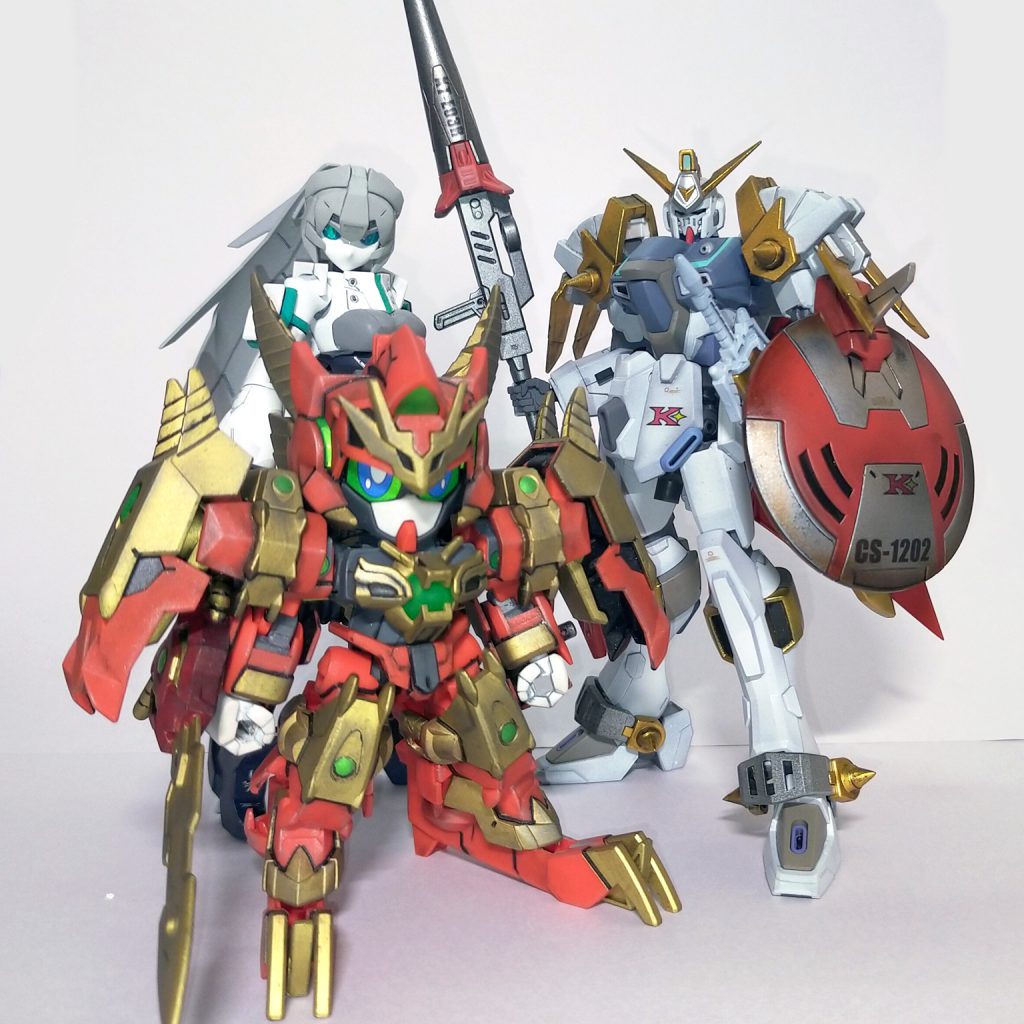 ■BUILD DiVERS集合
コアガンダムはまだ積んでるので全員そろってないですけど