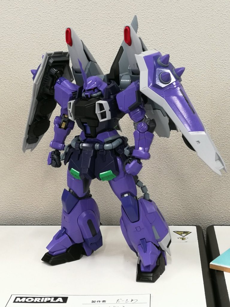 　2019年11月に杜模展に塗装のみの状態で飾られて頂きました。(本編に登場しましたがマイナー過ぎてほぼ誰も気付かず…笑笑)