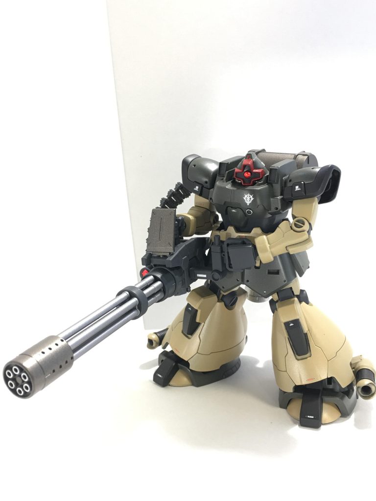 近接戦闘用の武装は無し。ヒートアックスでも付けた方が良かったですかね。