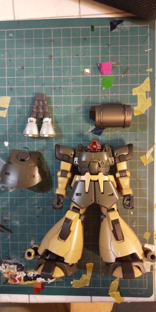 プロポーション改造は無しです。ドム系は基本スタイル良好です。