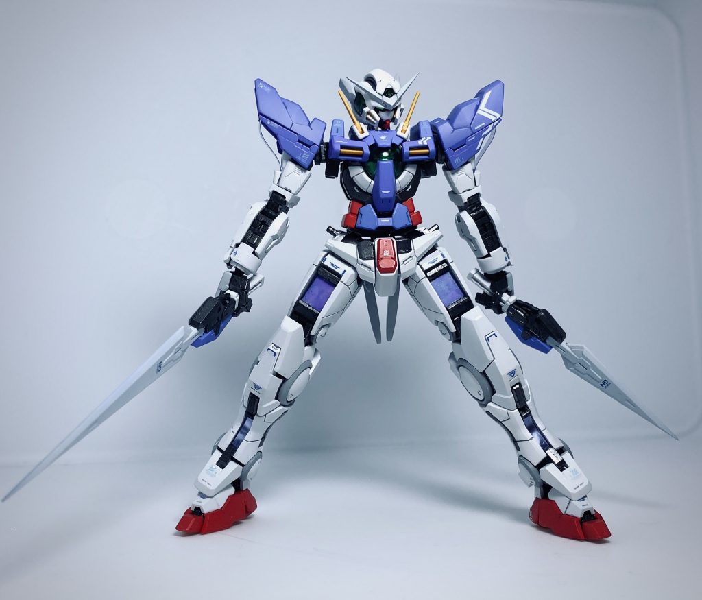 GNロングブレイドとショートブレイドもメッキから塗装にしています。