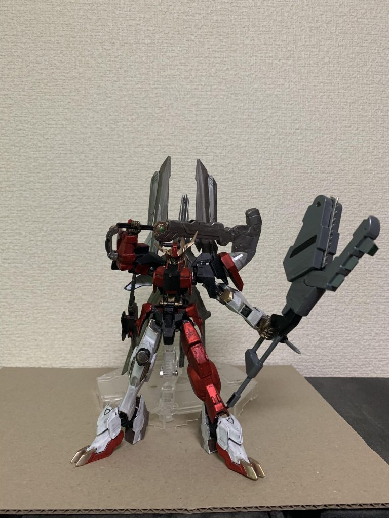 プルーマユニットとドッキングした姿。