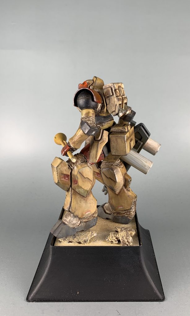 塗装は先々月くらいのhobbyjapanを参考にしました。