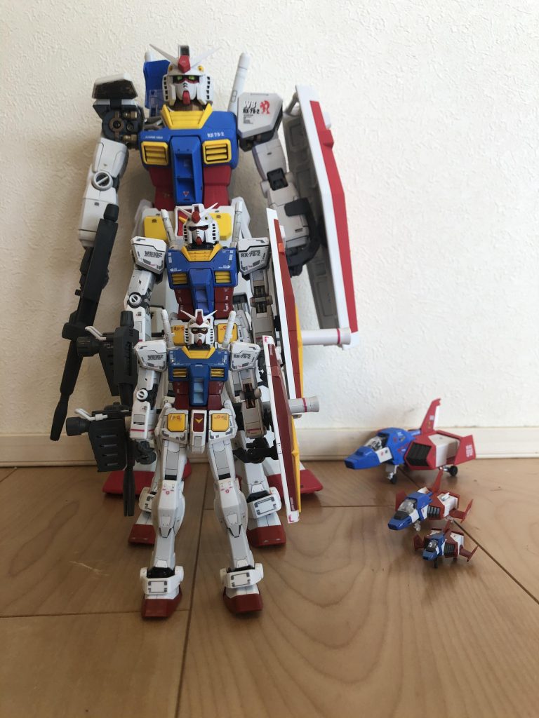 RG.MG.PGですがでかいですね。