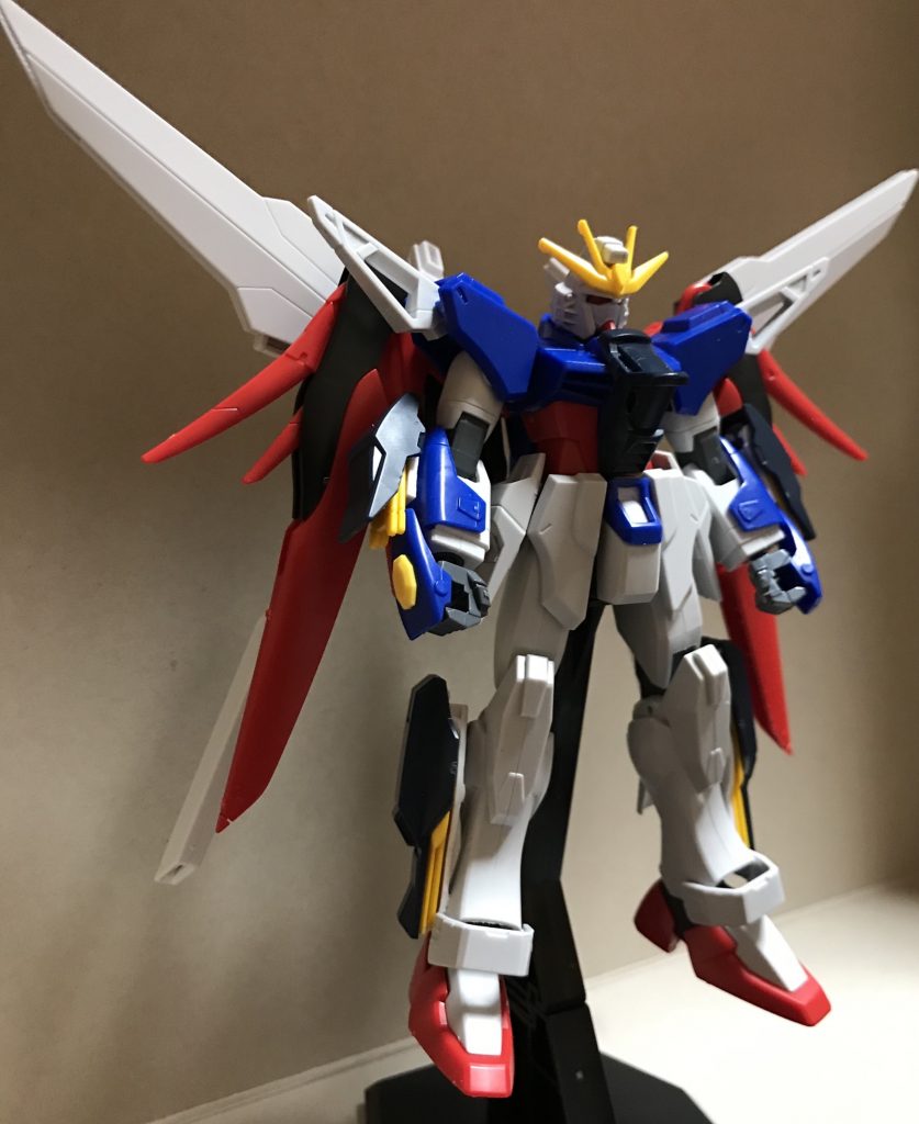 塗装前の仮組みの状態
バランスもしっくり来たので改造はここまで