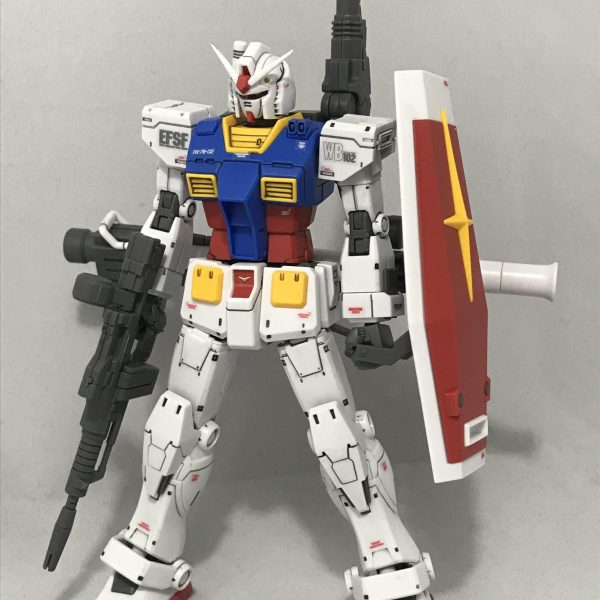 HGUCオリジン版ガンダム初期型