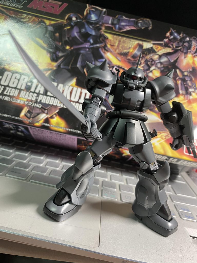 コールドブレード
グフカスタムのやつ