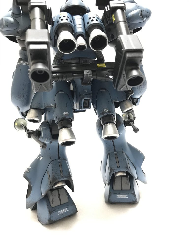 MG 1/100  ケンプファー　ウェザリング–5枚目/制作者：@gyuuuutora