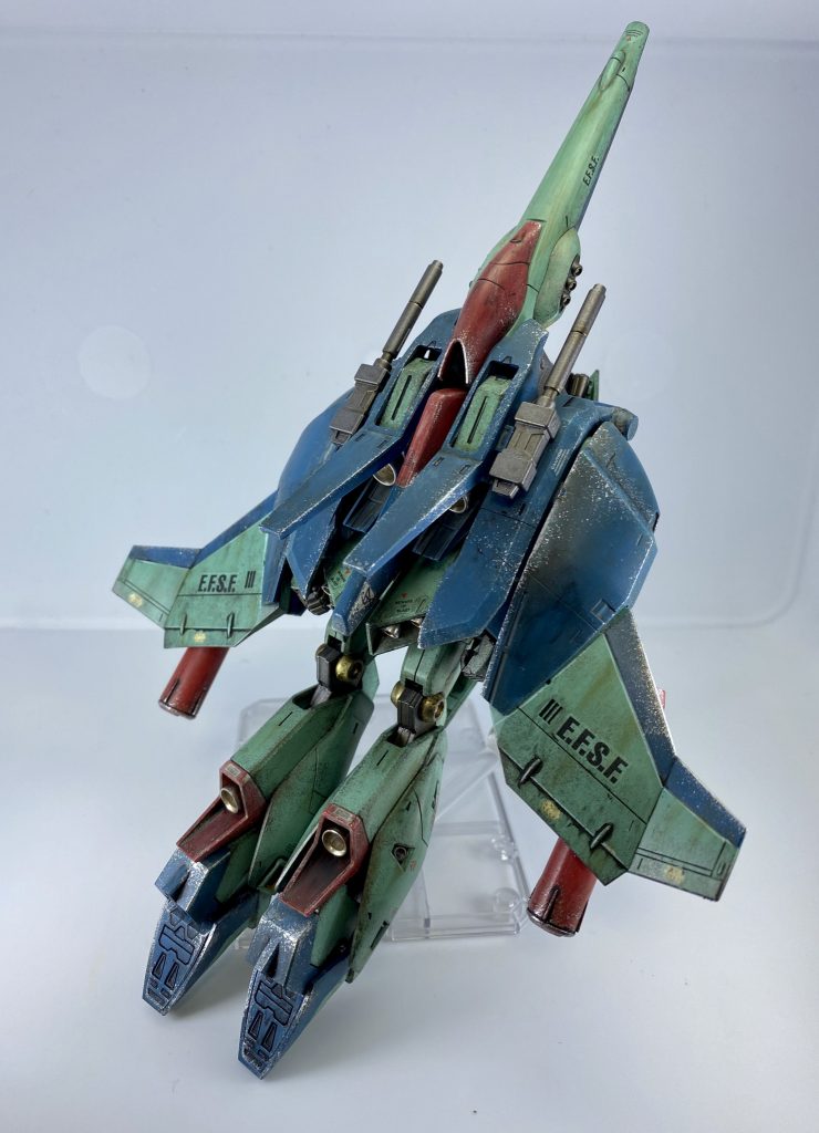 ランナー塗装だから、クリアランスとってないけど、無事合体できて良かった。