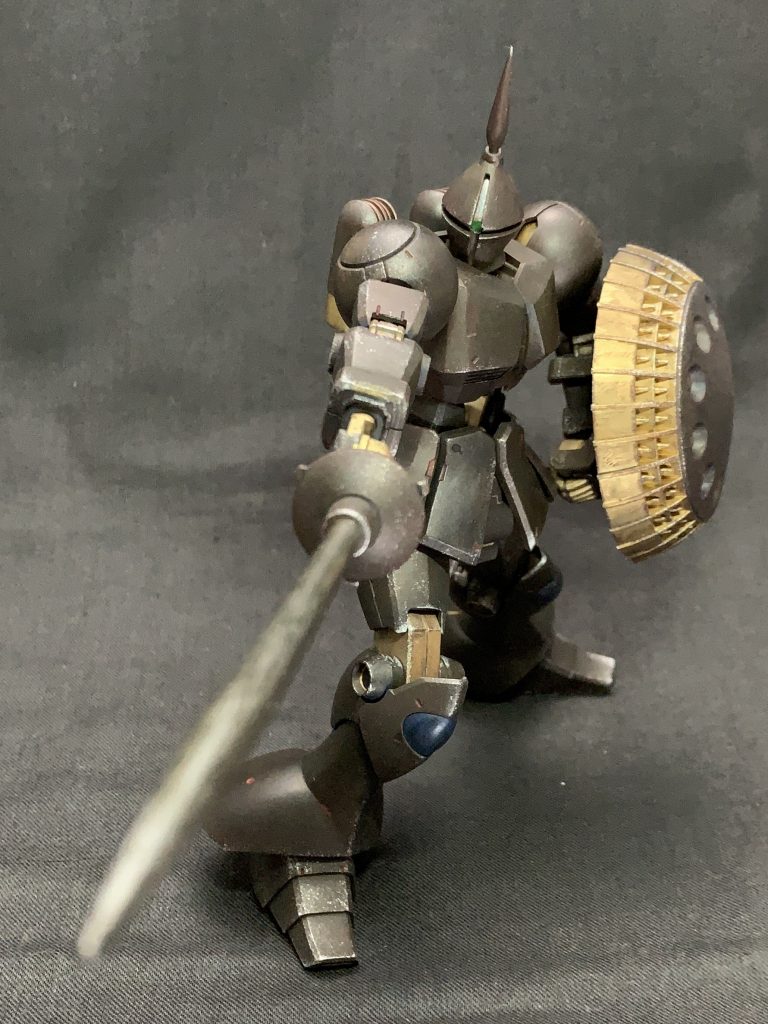 HG ギャン revive「鉄騎」–4枚目/制作者：わかもん