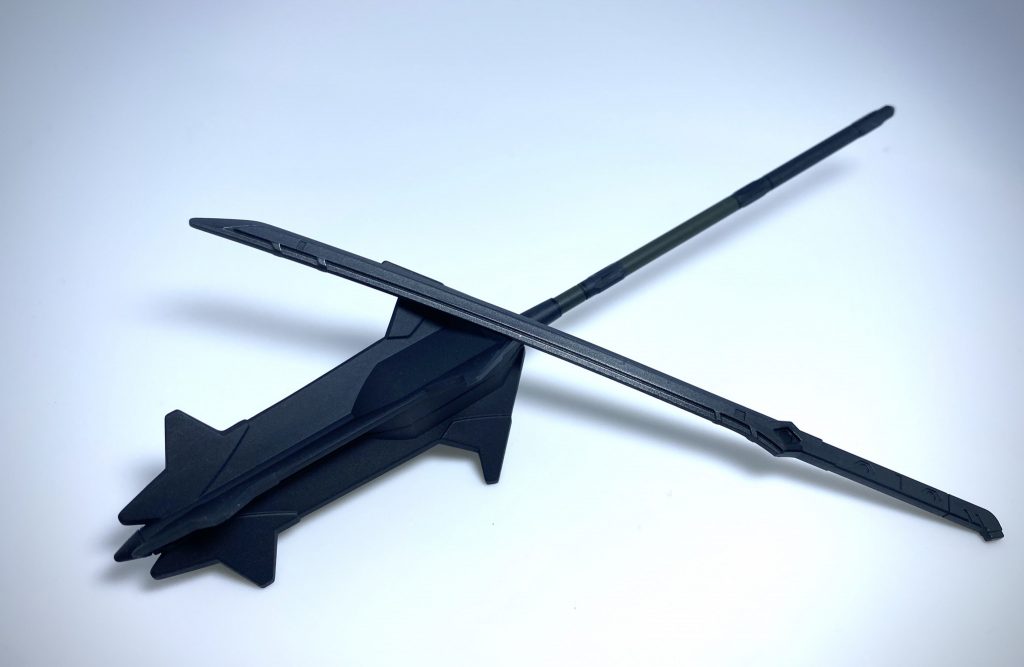 光沢を抑えてメタリック塗装してますが写真では全くわかりませんね。