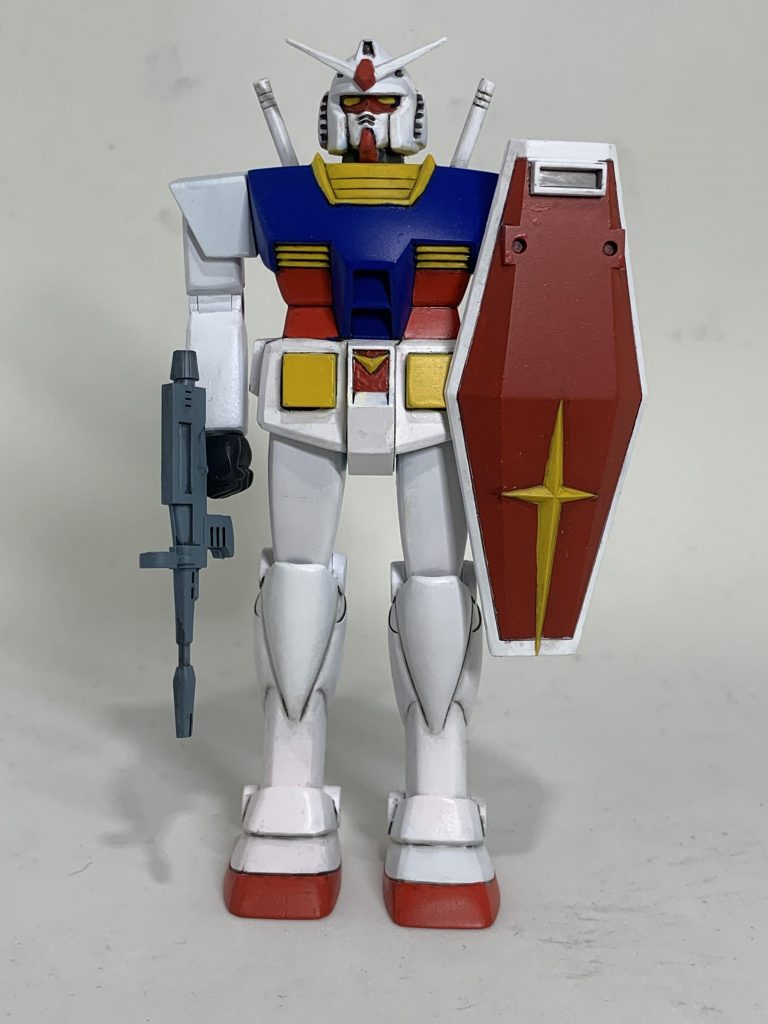 接着前提のキットが初めて。何度も挫けそうになりました😢でも合わせ目消しを覚えた！！