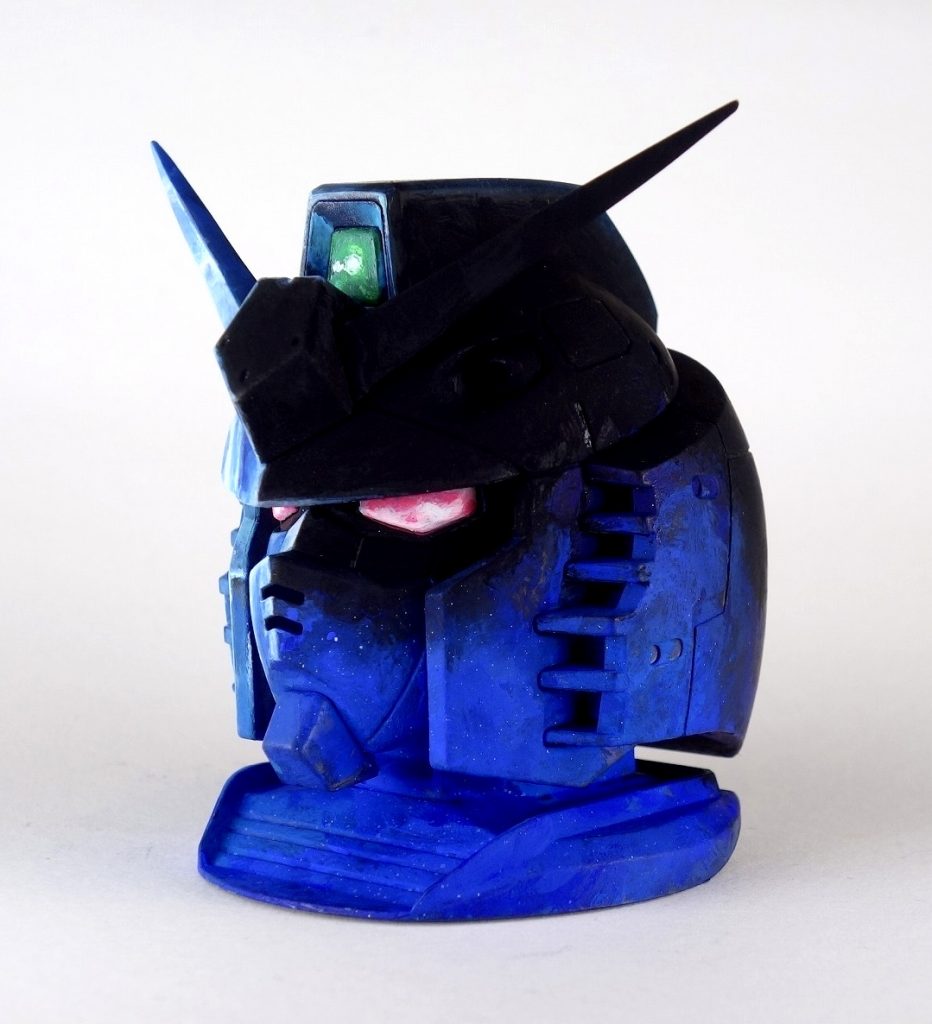 ガンダムヘッド　劇場版第一作ポスター風仕上げ　ガチャ–6枚目/制作者：@館長