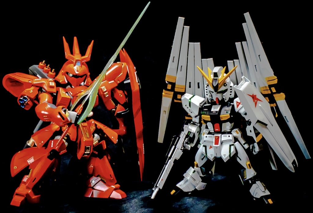 過去作　SDサザビー　と　ツーショット　その1