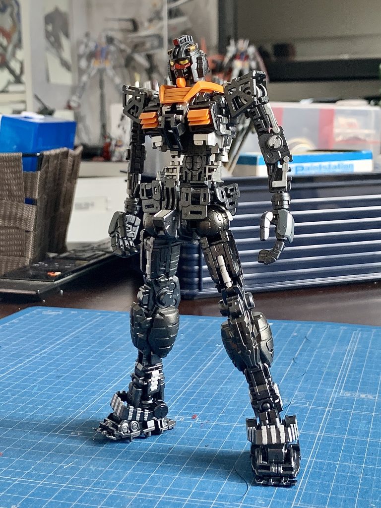 フレームも塗装しました