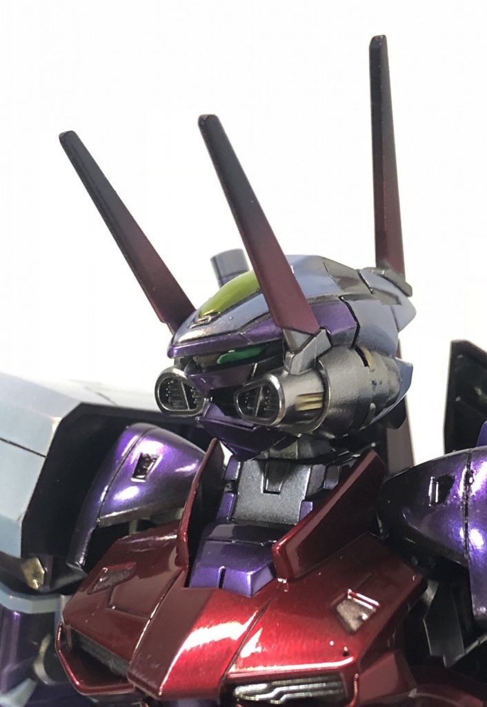 顔アップ!荒々しさあるグラディエイターモードの顔が好き。