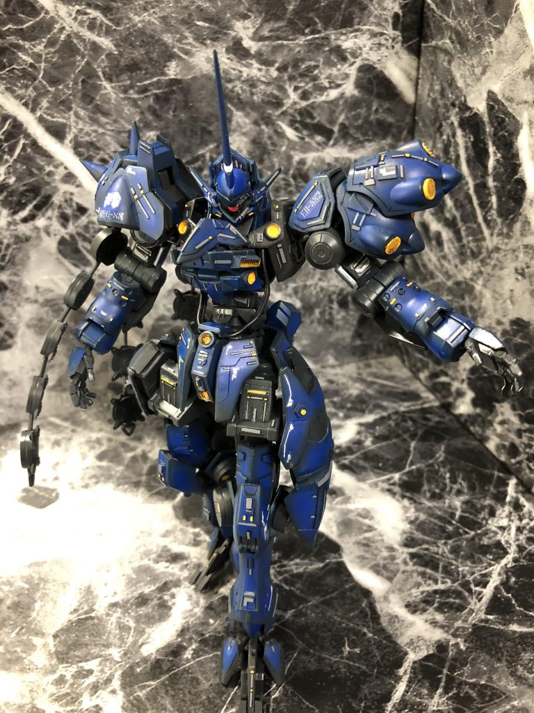 最後に軽装状態で見やすいようにします😊
グレイズアインズの良さとケンプファーの良さをしっかりと合わせれた鉄血ケンプファーのリメイクを果たせたので満足です!⁽⁽٩(°ꇴ°⑉)۶⁾⁾