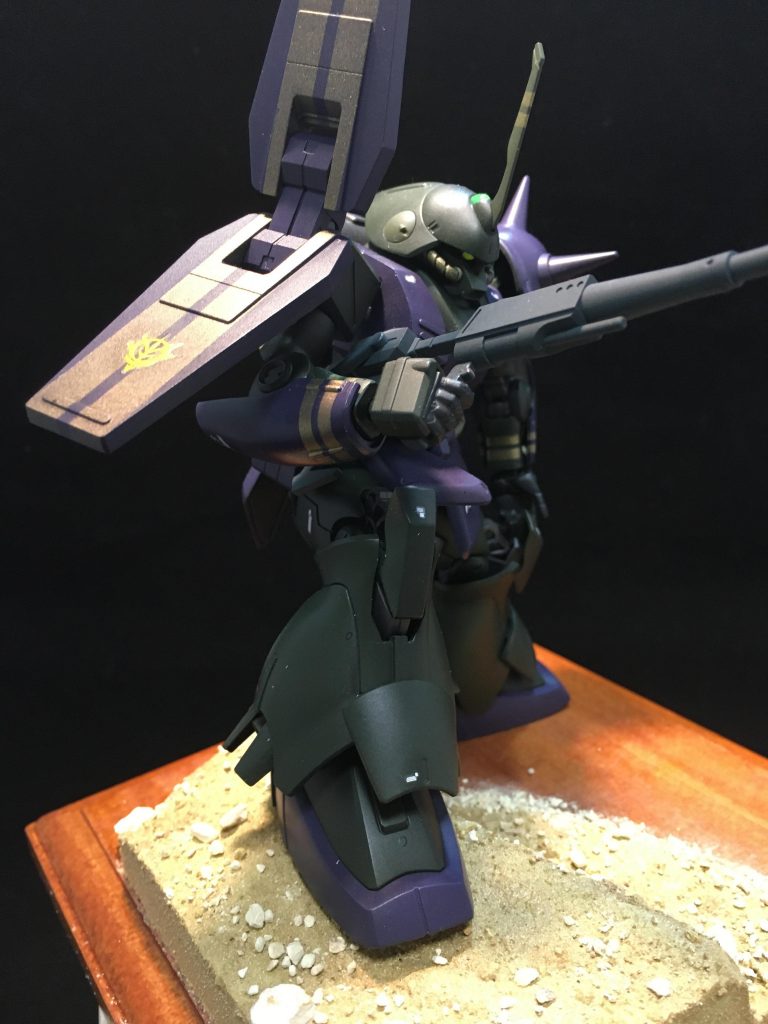 シールドのラインがチャームポイント。デカールはちょっと失敗。