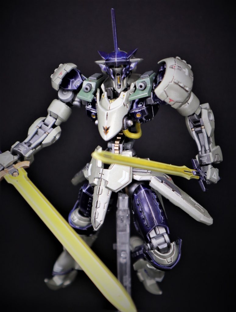 ヴァルキュリアソードとヴァルキュリアブレード二刀流ポージング