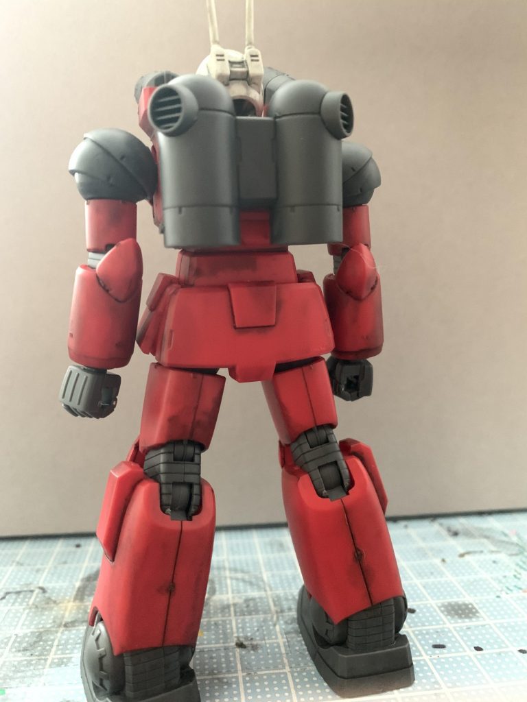 特に好きなのは後ろ姿。
ガンキャノンの後ろ姿めちゃカッコよくないですか！？