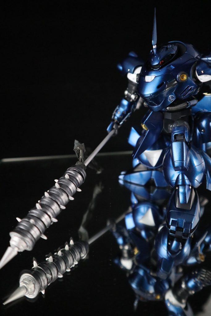 オーガランス。
獣の槍みたいな飾り布はキムワイプ。