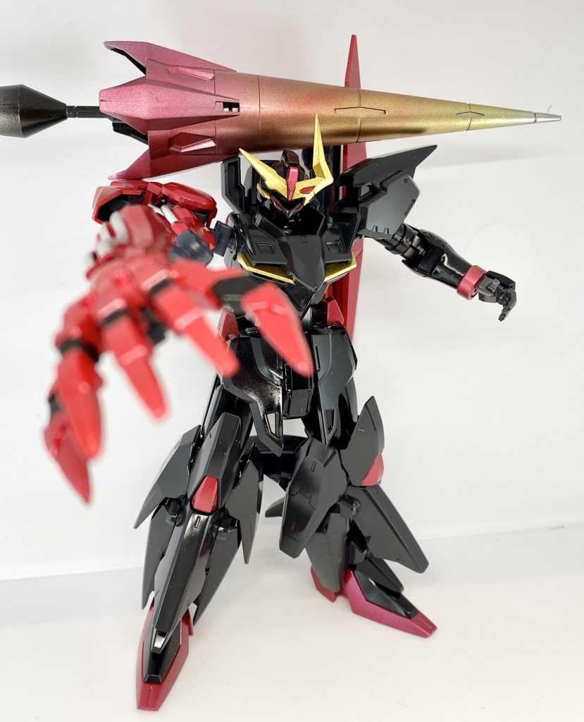 ランス焦点ですが、アームアクション！