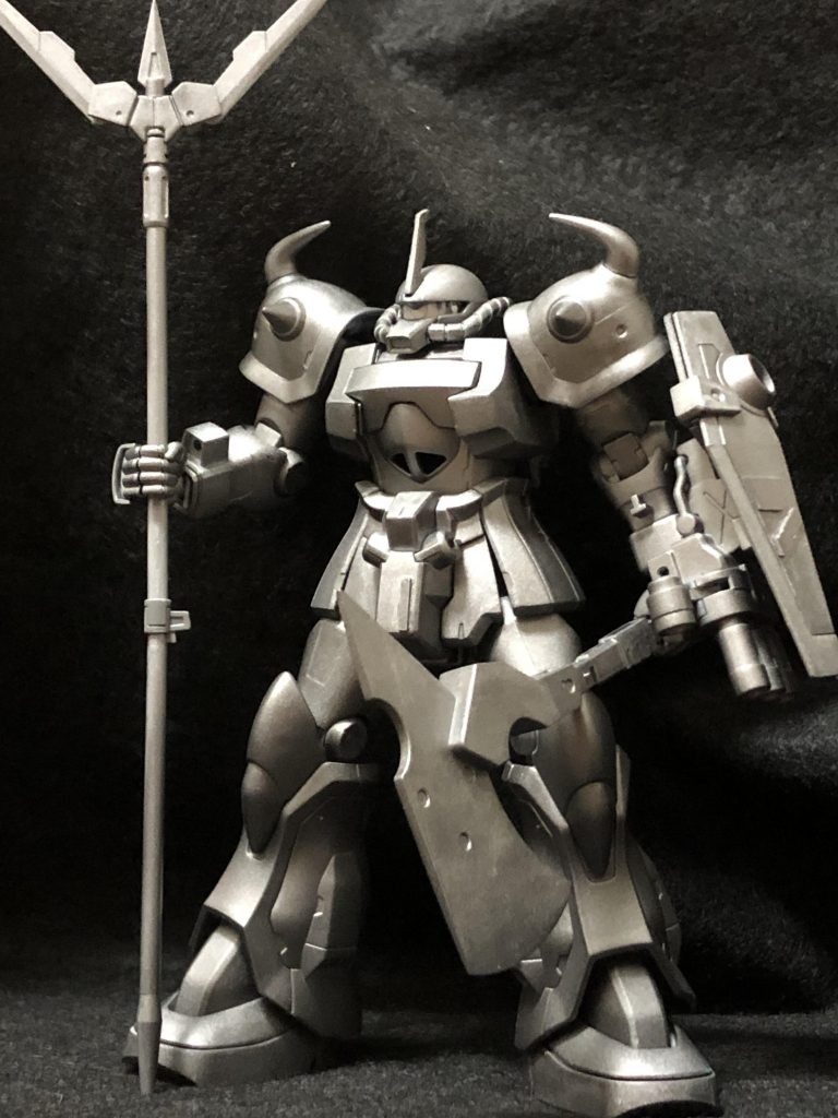 サフ状態
ガイアノーツのサーフェイサーエボ使いました。
これはこれでかっこいいです。