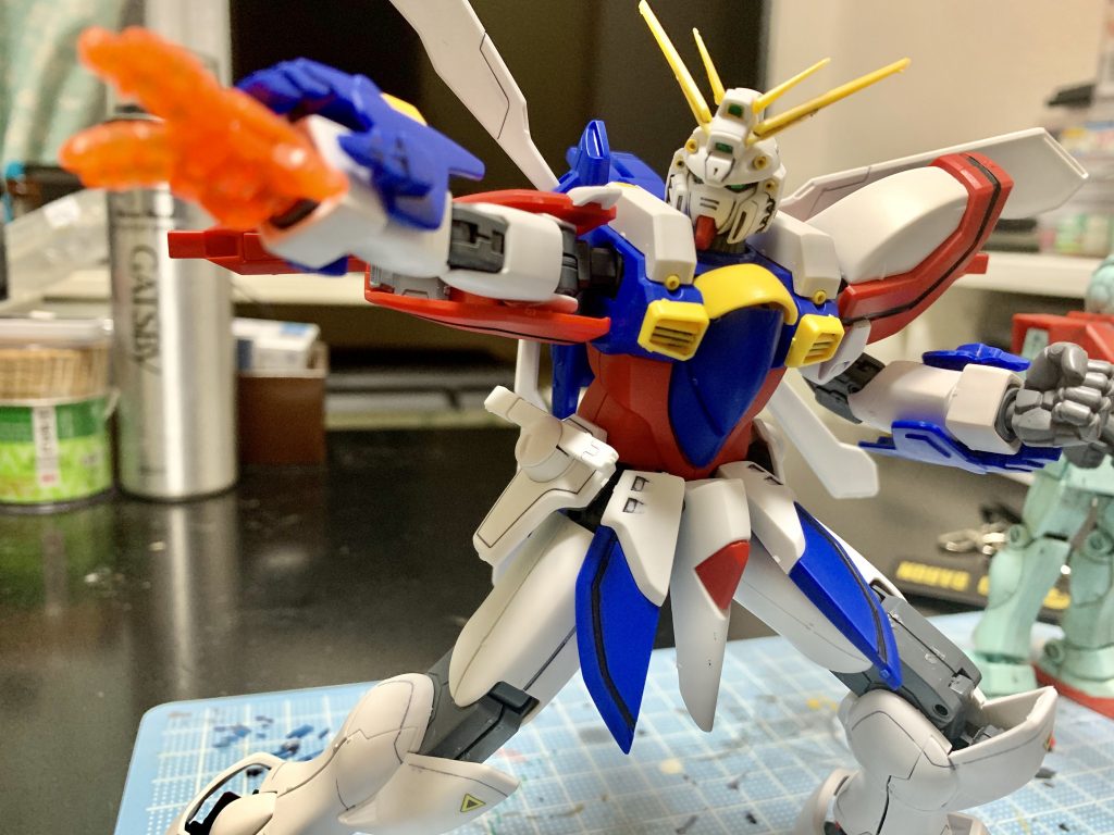 MGゴッドガンダム–4枚目/制作者：みんまる