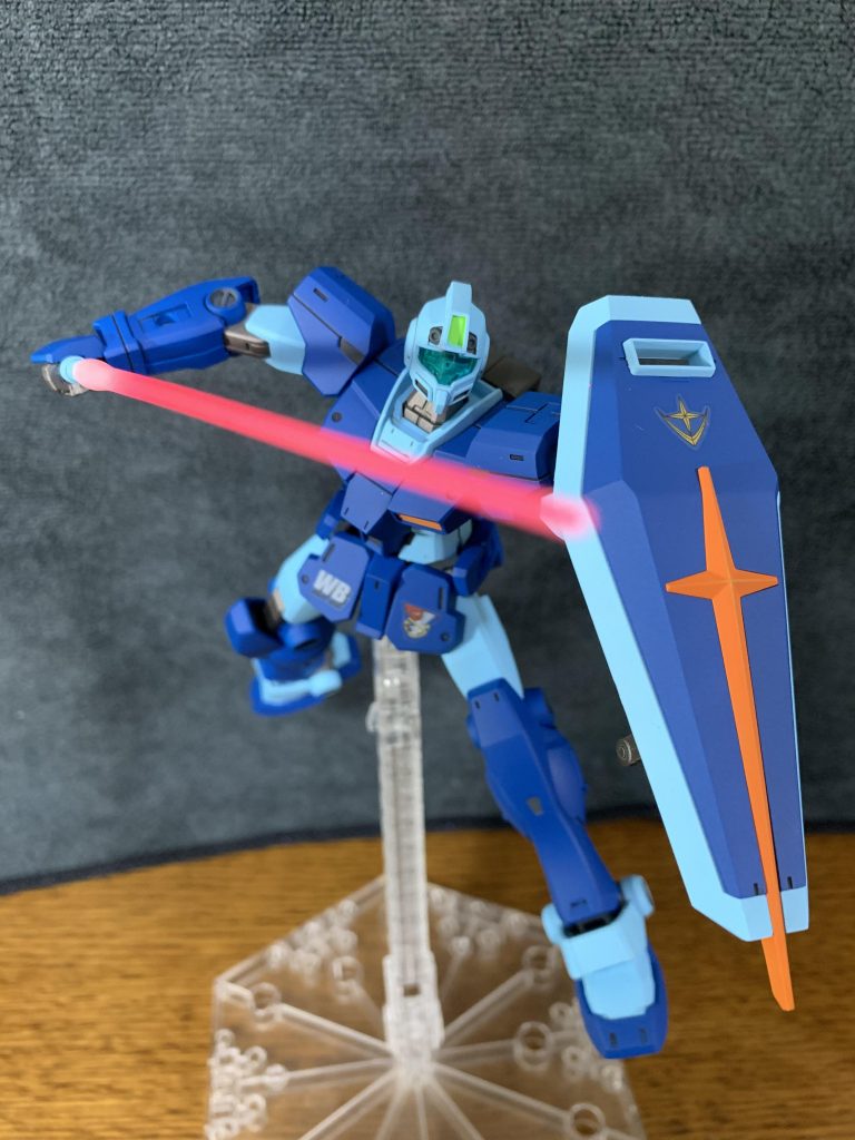 一応ジムコマ用の頭も作製しましたが、ノーマルジムヘッドの方がしっくり。