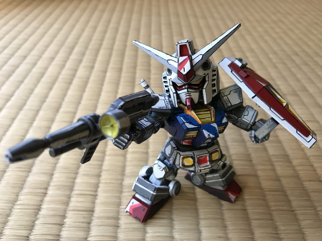 SDCS RX78-2 ガンダム　アニメ塗り–3枚目/制作者：amx00483gp04