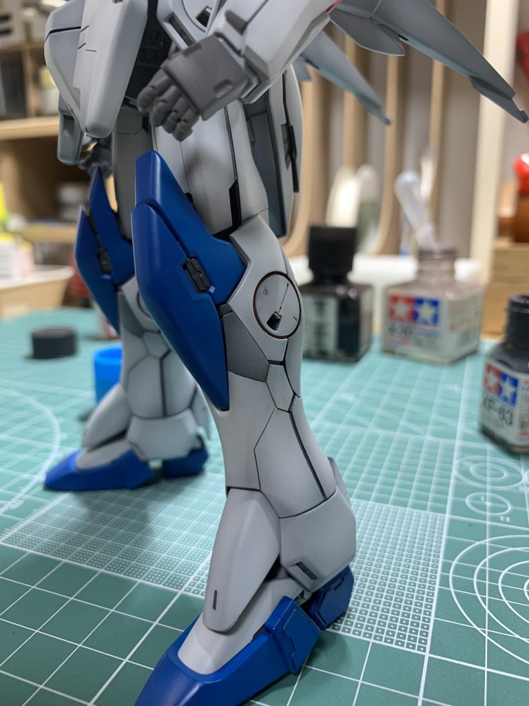 脚のディテール