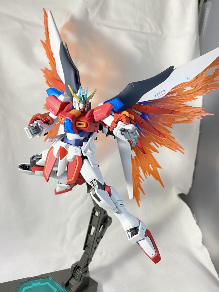 光の翼展開状態。