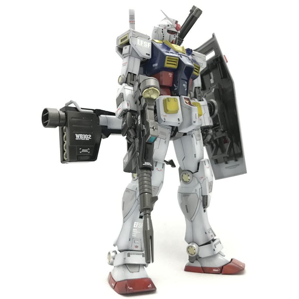 MGガンダム　オリジン–3枚目/制作者：Akihiro Mizo