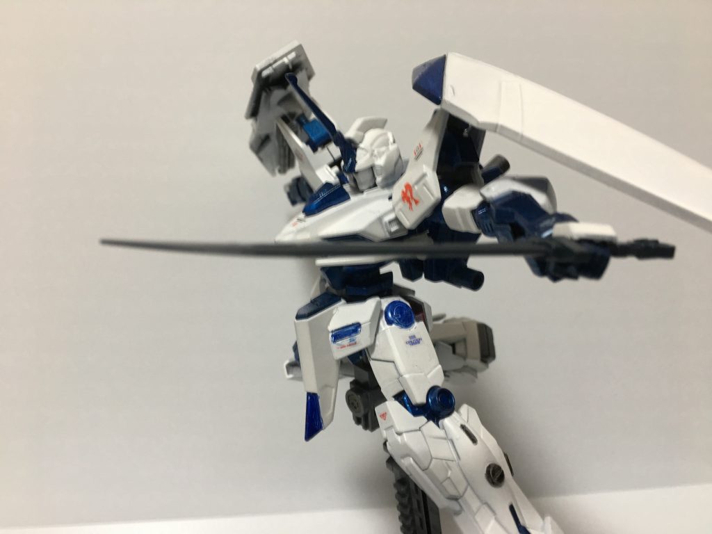 ブルーローズガンダム(Blue Rose Gundam)–4枚目/制作者：蒼い彗星