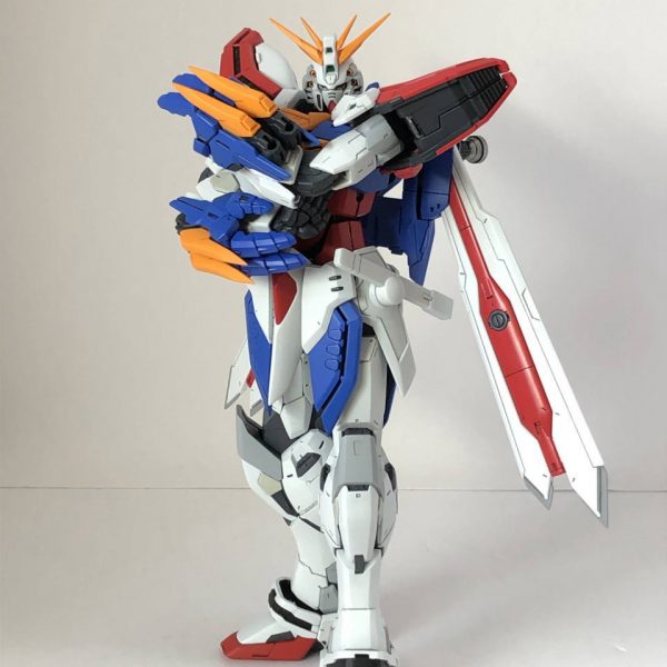 細マッチョなＭＧゴッドガンダム｜ガンプラナおやじさんのガンプラ作品 