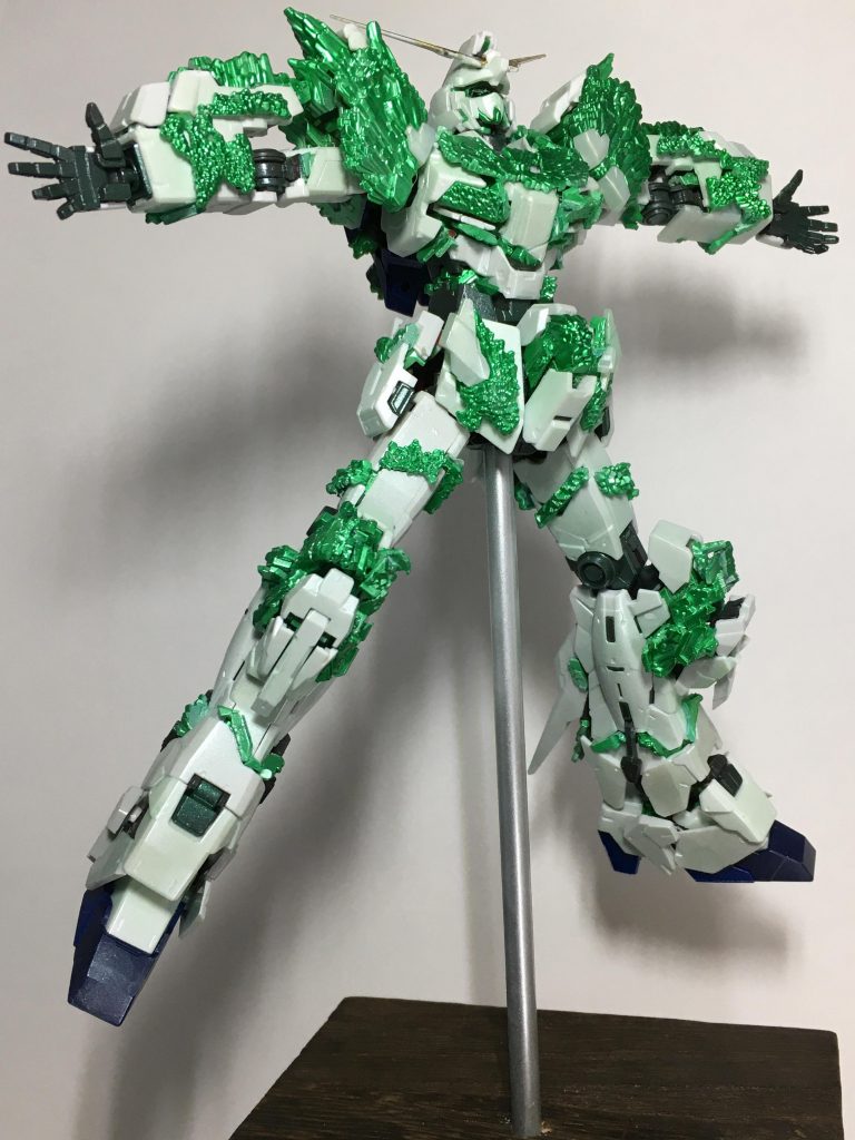 RG ユニコーンガンダム  光の結晶体–3枚目/制作者：かぴはち