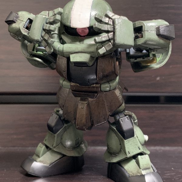 SDCS リアルタイプ風味ザクII機動試験型改（MS-06A）